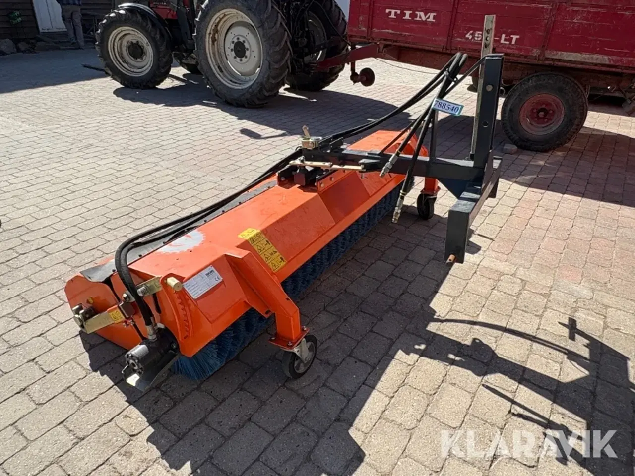 Billede 2 - Kost med opsamler Tuchel Plus P1 230 HD 560