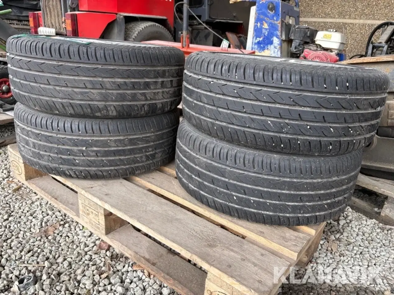 Billede 1 - Dæk med fælge Gislaved Ultra speed 2