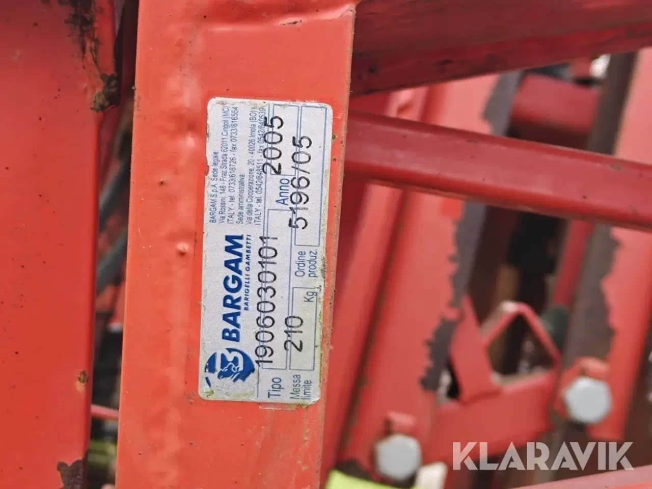 Billede 10 - Marksprøjte Bargam TFO3000/B224