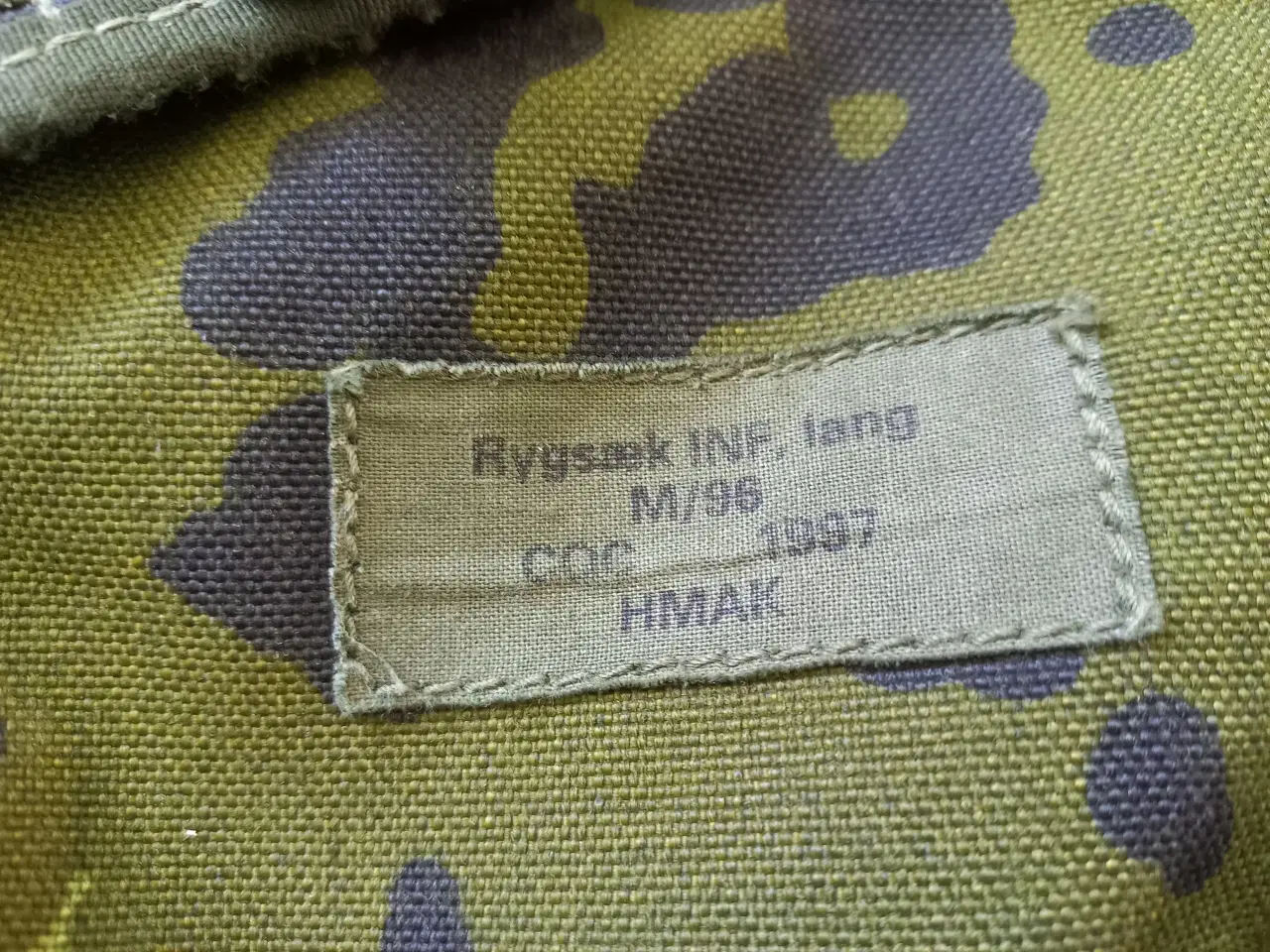 Billede 4 - Rygsæk M/96 m. sidelommer - M/84 - militær