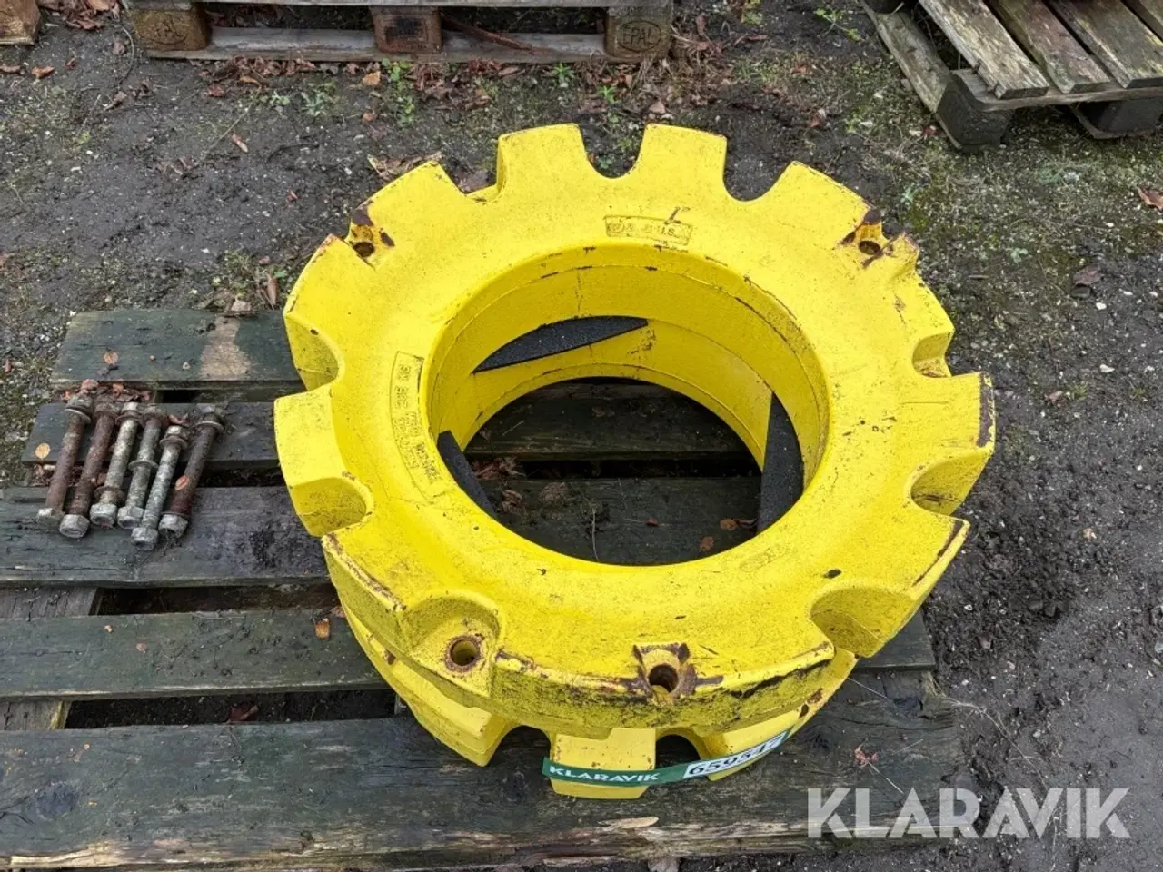 Billede 1 - Fælgvægte John Deere R26/311 - 205 kg 2 styk