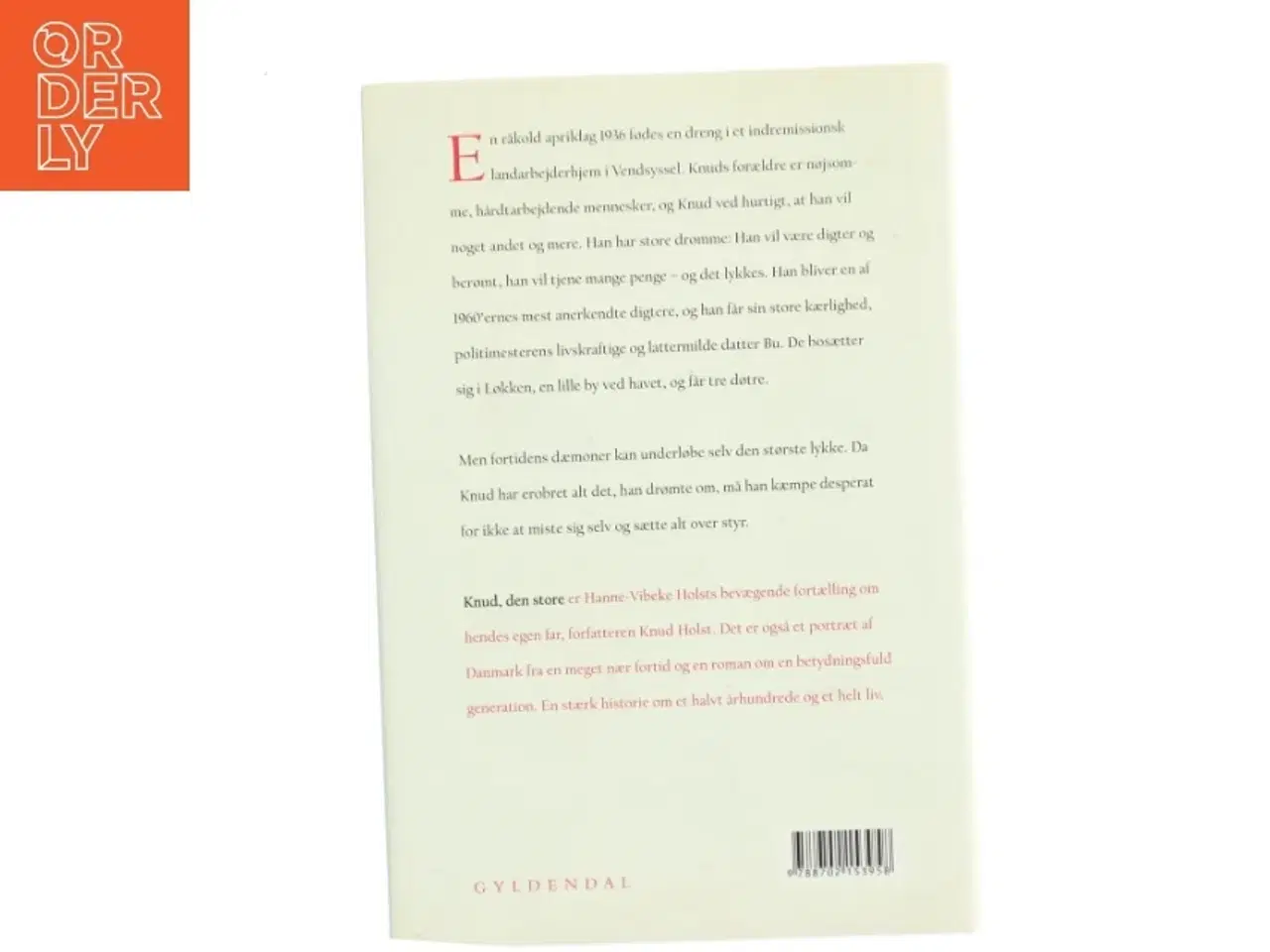 Billede 2 - Knud, den store : roman af Hanne-Vibeke Holst (Bog)