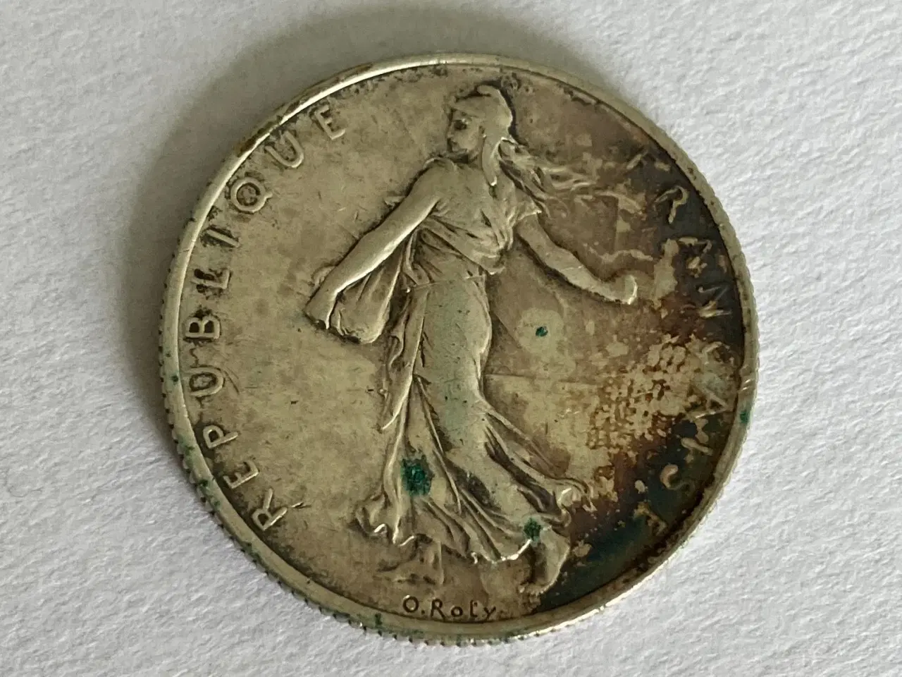 Billede 2 - 2 Francs France 1918