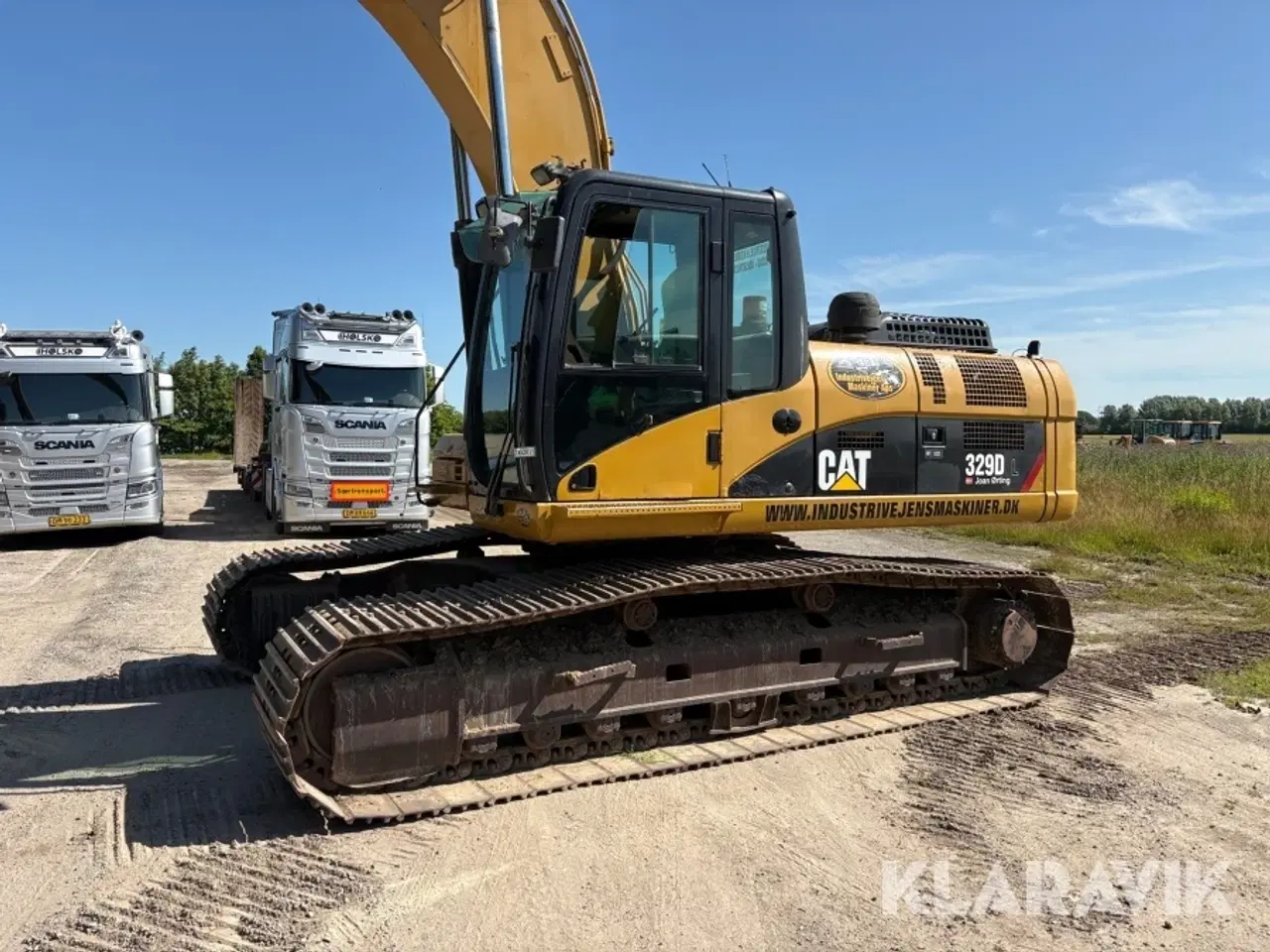 Billede 4 - Gravemaskine Caterpillar 329D Long Reach