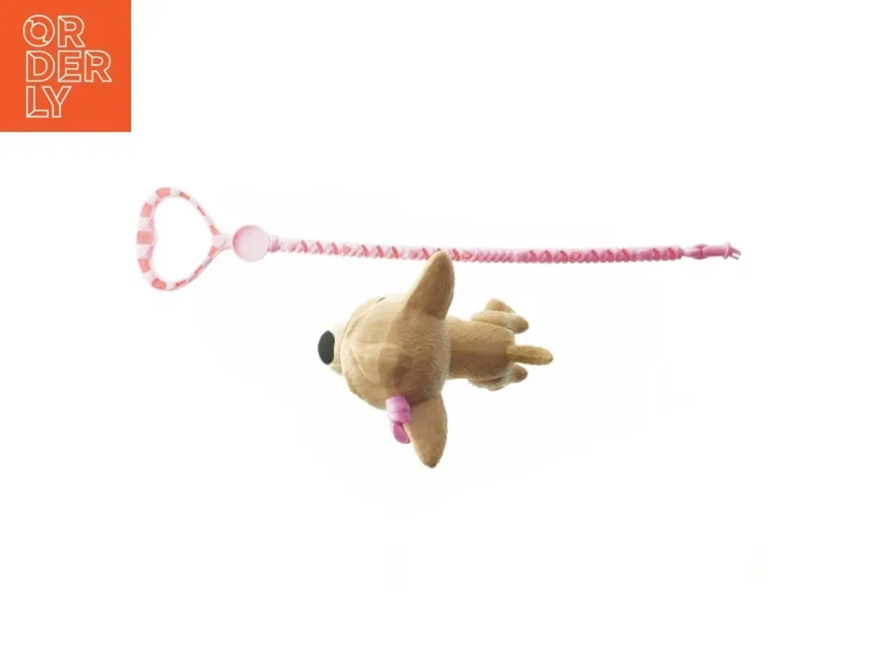 Billede 5 - Figurlegetøj hund med snor (str. 17 cm)