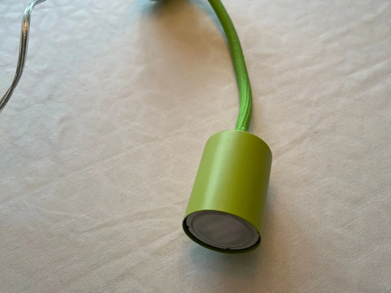 Billede 3 - Væglampe i lys grøn