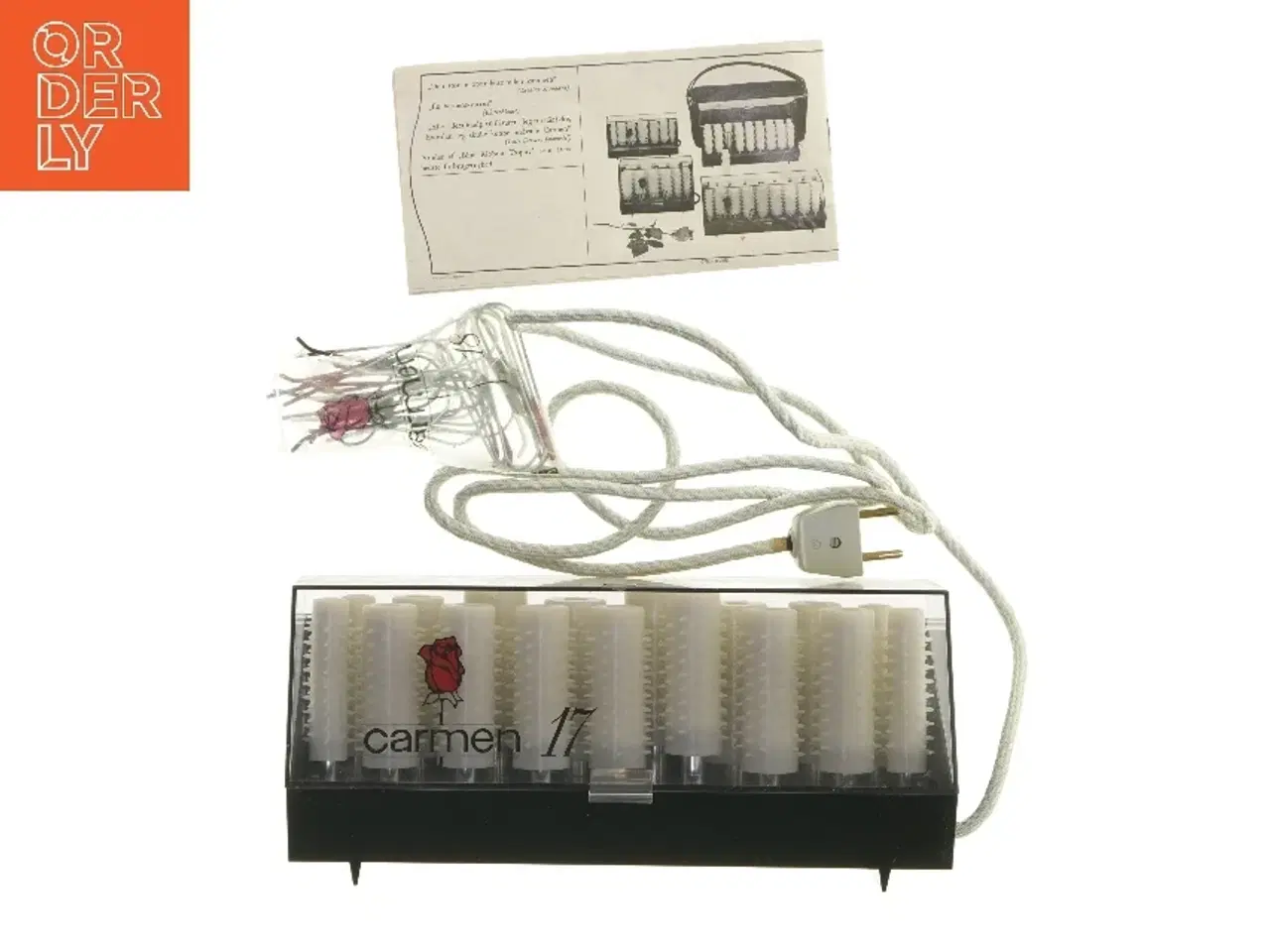 Billede 1 - Elektriske hår curlers (str. 28x11,5 cm) fra carmen