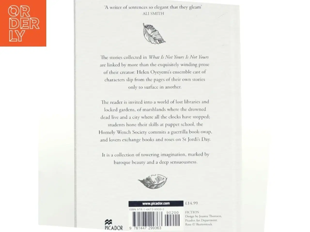 Billede 2 - What is not yours is not yours af Helen Oyeyemi (Bog)
