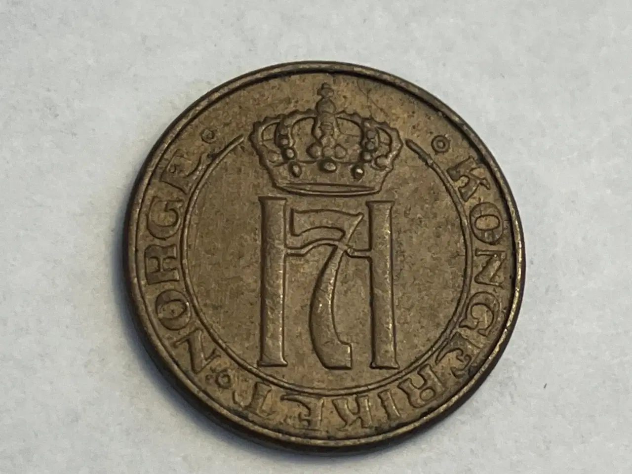 Billede 2 - 1 Øre 1935 Norge