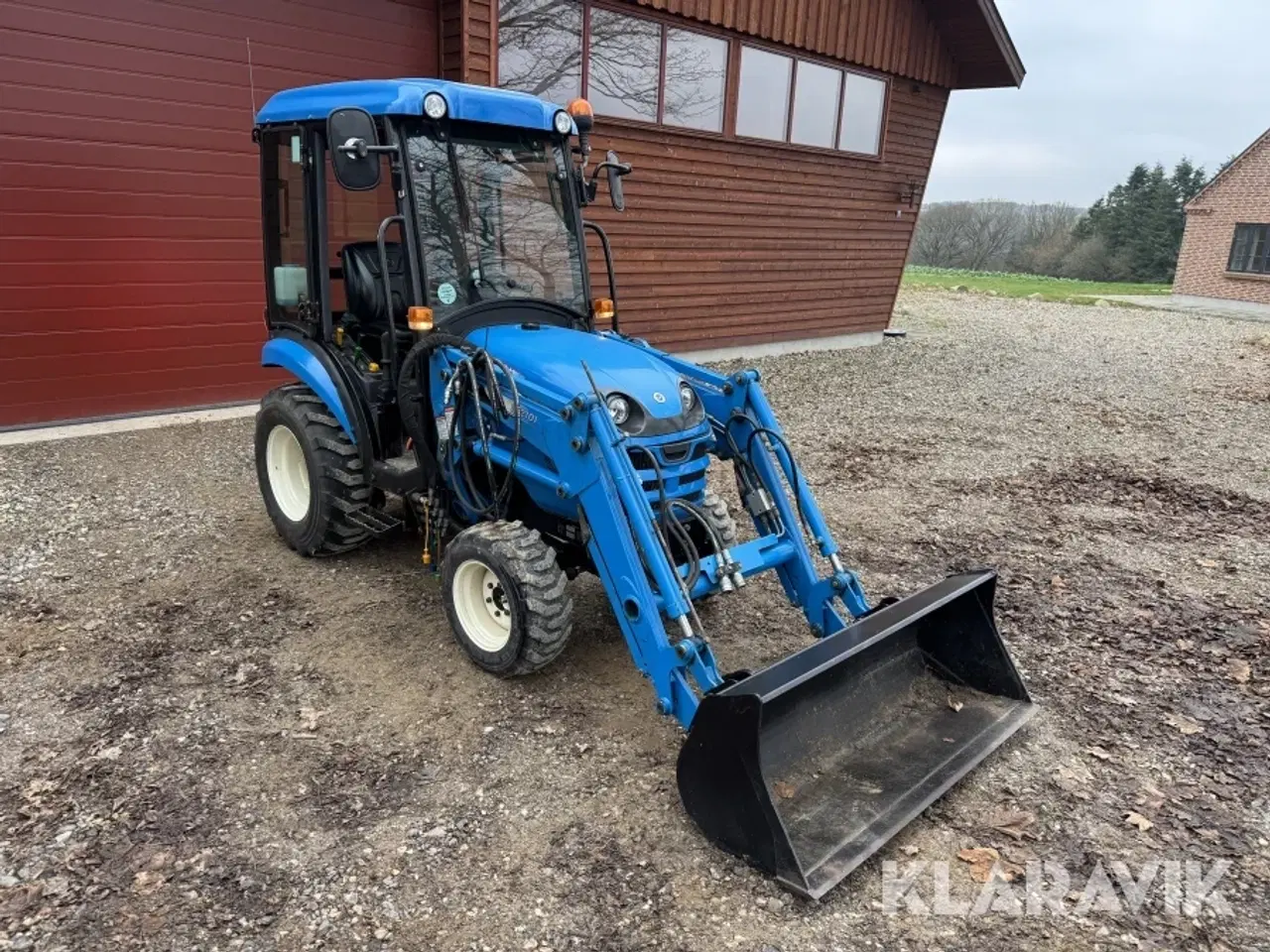 Billede 3 - Traktor LS J27 med frontlæsser