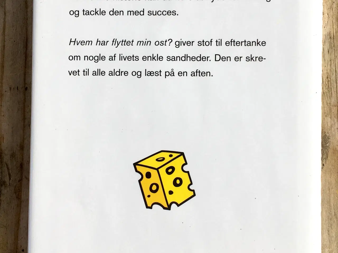 Billede 2 - Hvem har flyttet min ost?, Spencer Johnson