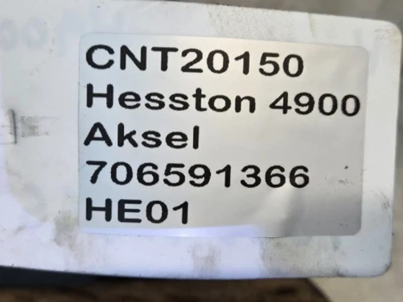 Billede 12 - Hesston 4900 Aksel 706591366