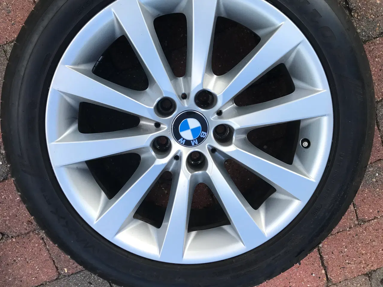 Billede 1 - BMW originale fælge inkl. næsten nye dæk 