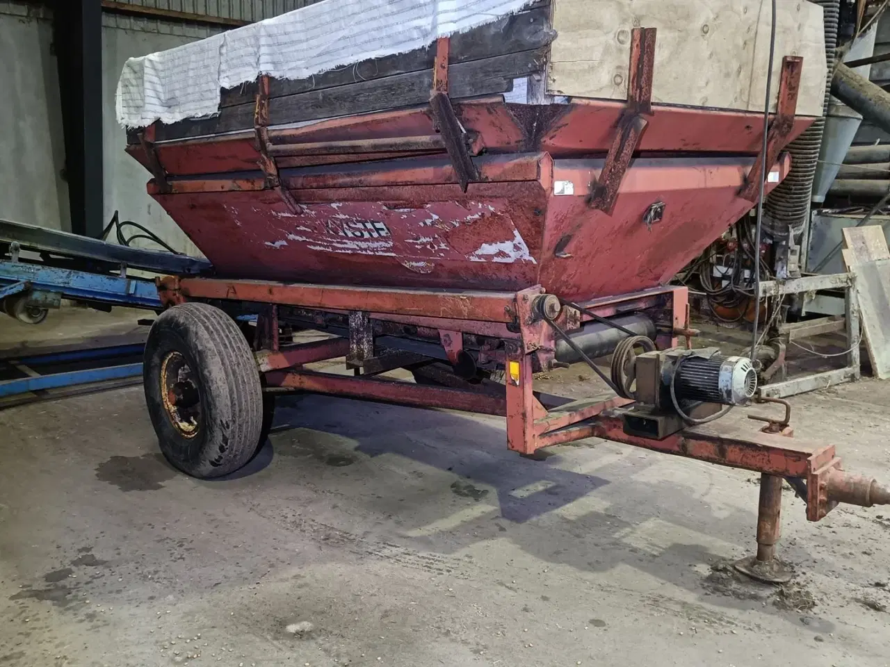 Billede 1 - Bredal Gummibånds aflæsservogn