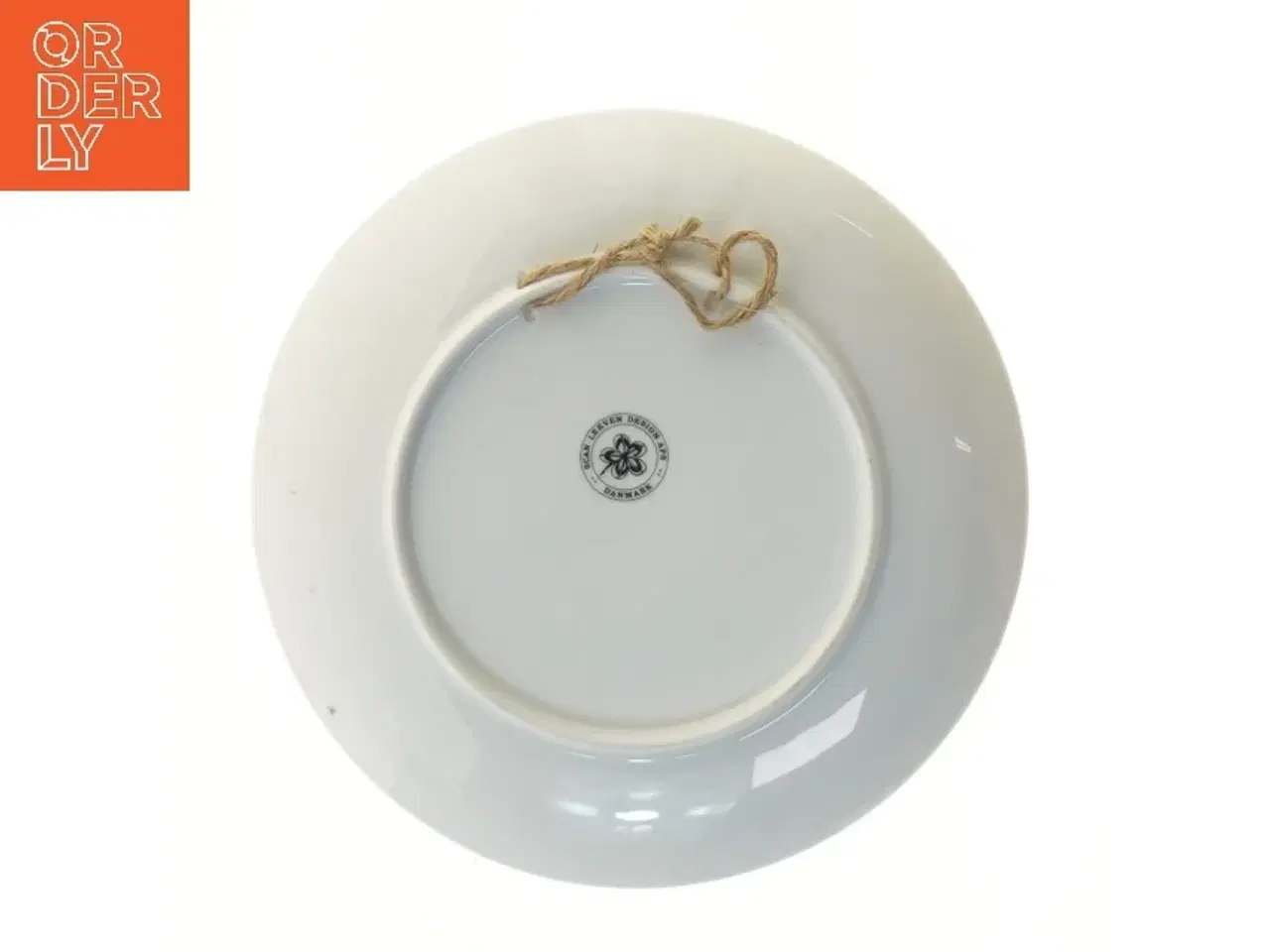 Billede 2 - Dekorativ tallerken med telefonmotiv fra Royal Copenhagen (str. Ø 19,5 cm)