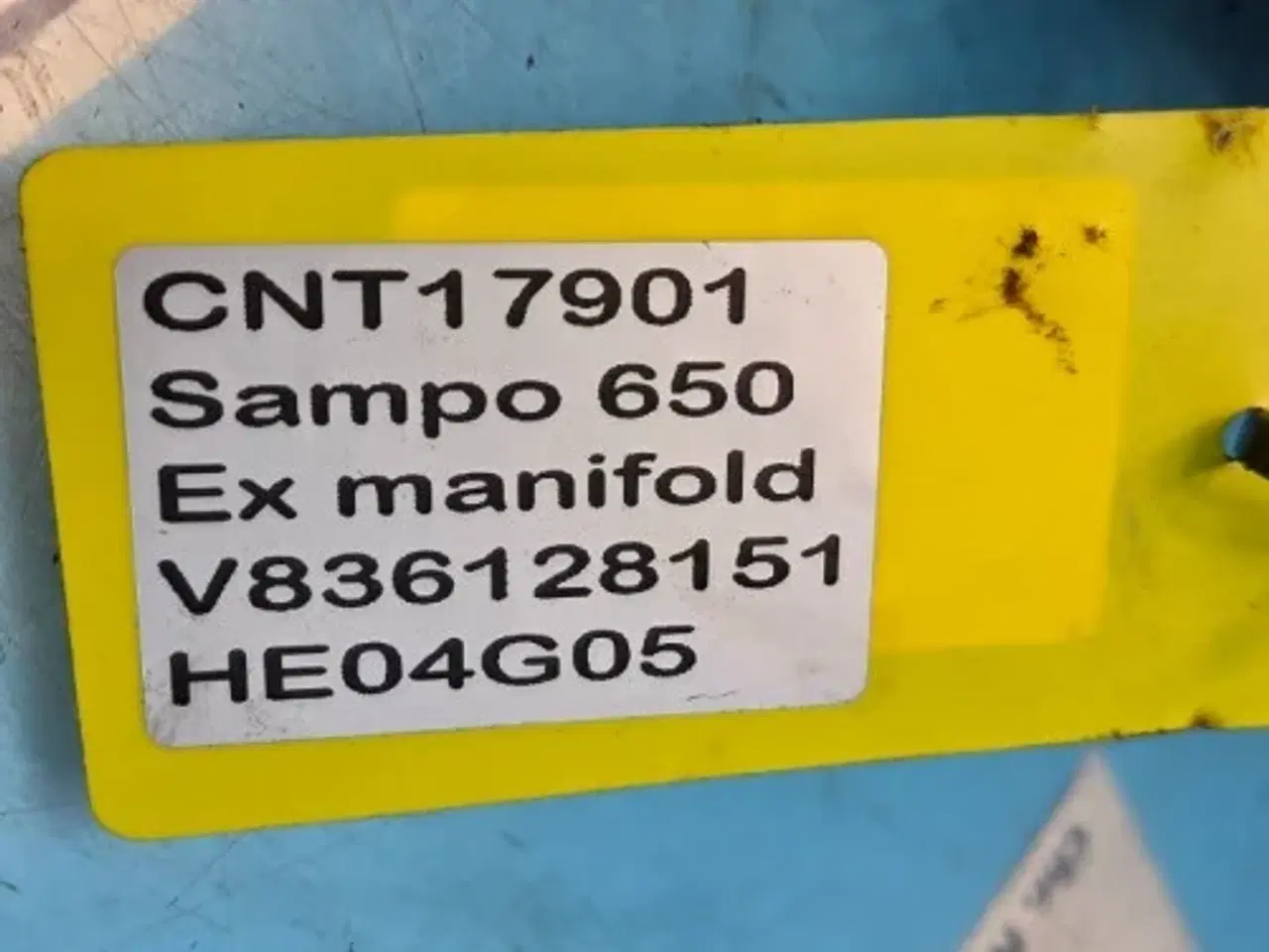 Billede 10 - Sampo 650 Udstødningmanifold V836128151