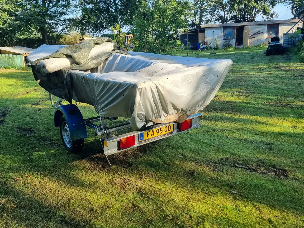 Billede 3 - Bådtrailer med 15 fod jolle