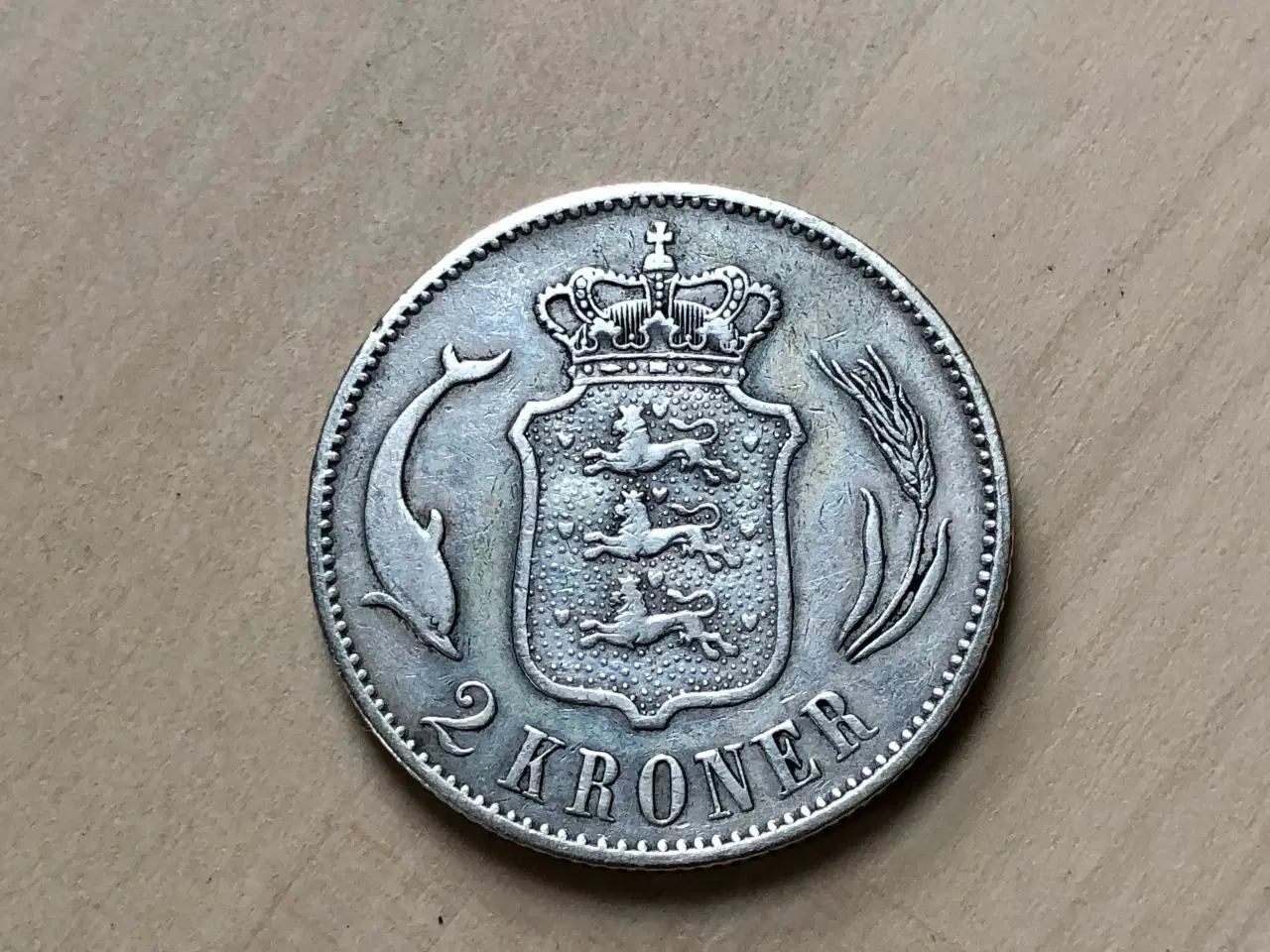 Billede 2 - 2 krone 1875
