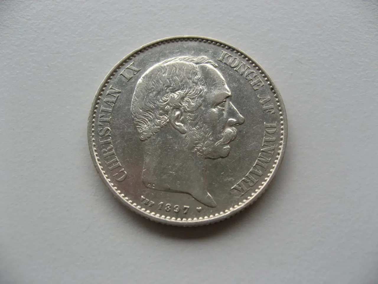 Billede 1 - Særdeles flot sølv 2 kr 1897, den bedste i serien
