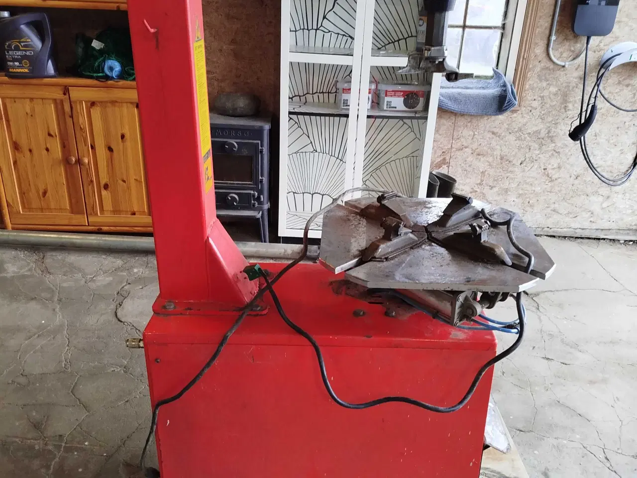 Billede 4 - Dækmaskine