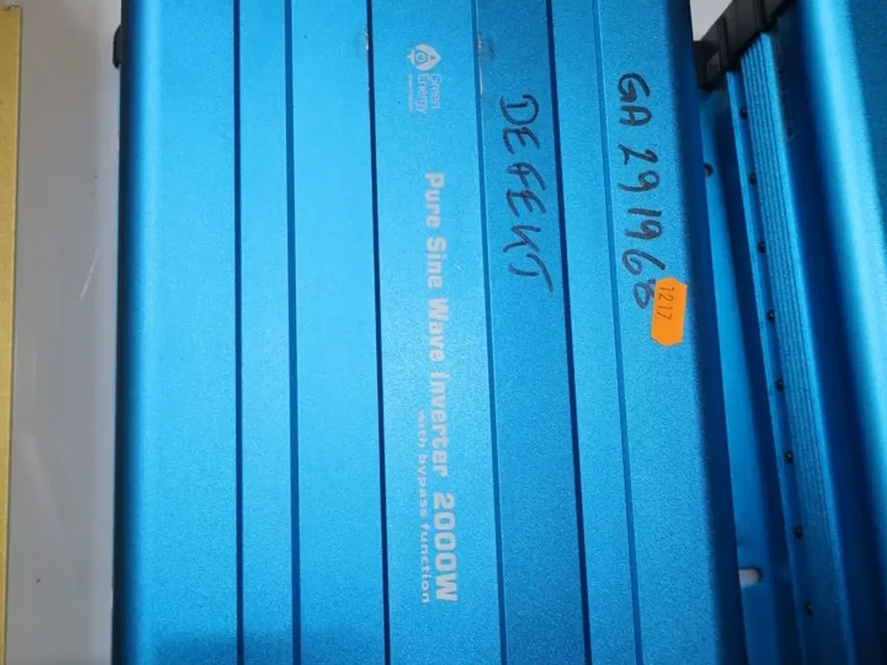 Billede 1 - Inverter GREEN ENERGY Pure Sine Wave 2000W