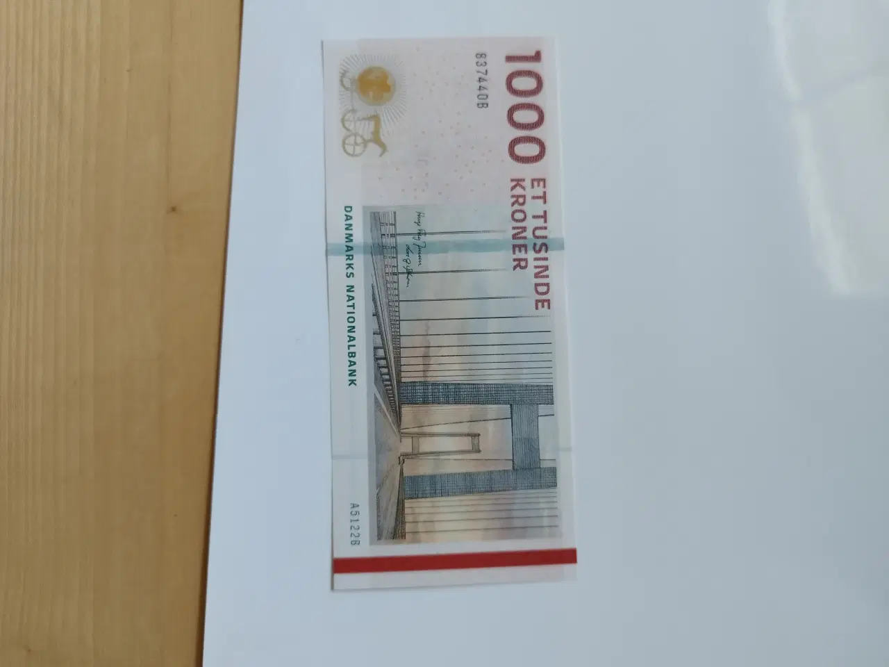 Billede 1 - Storebæltsbroen 1000 . Et tusinde Kroner 