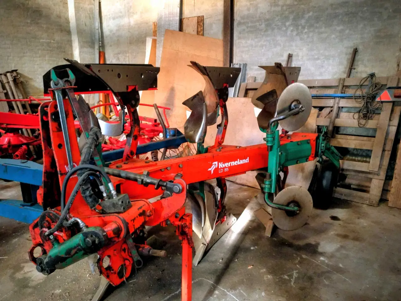 Billede 1 - Kverneland vendeplov