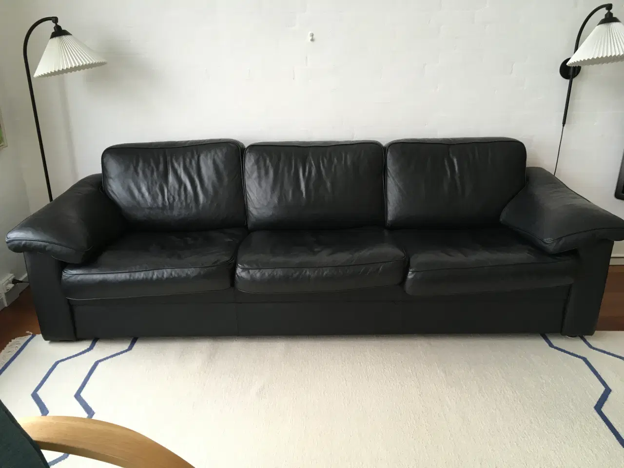 Billede 1 - Lædersofa mærke Skalma. Model Toscana