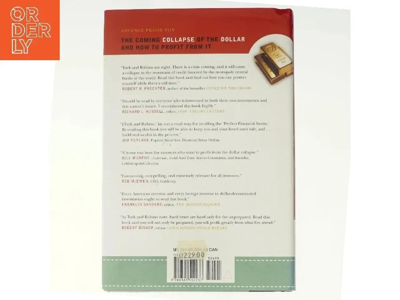 Billede 3 - The coming collapse of the dollar and how to profit from it : make a fortune by investing in gold and other hard assets (Bog)