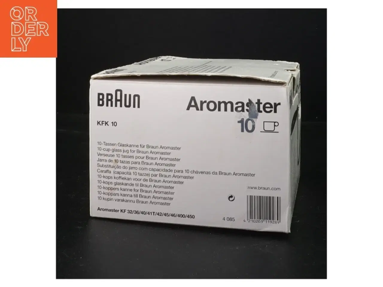 Billede 2 - Braun Aromaster 10 glaskande fra Aromaster (str. 15 x 11 cm)