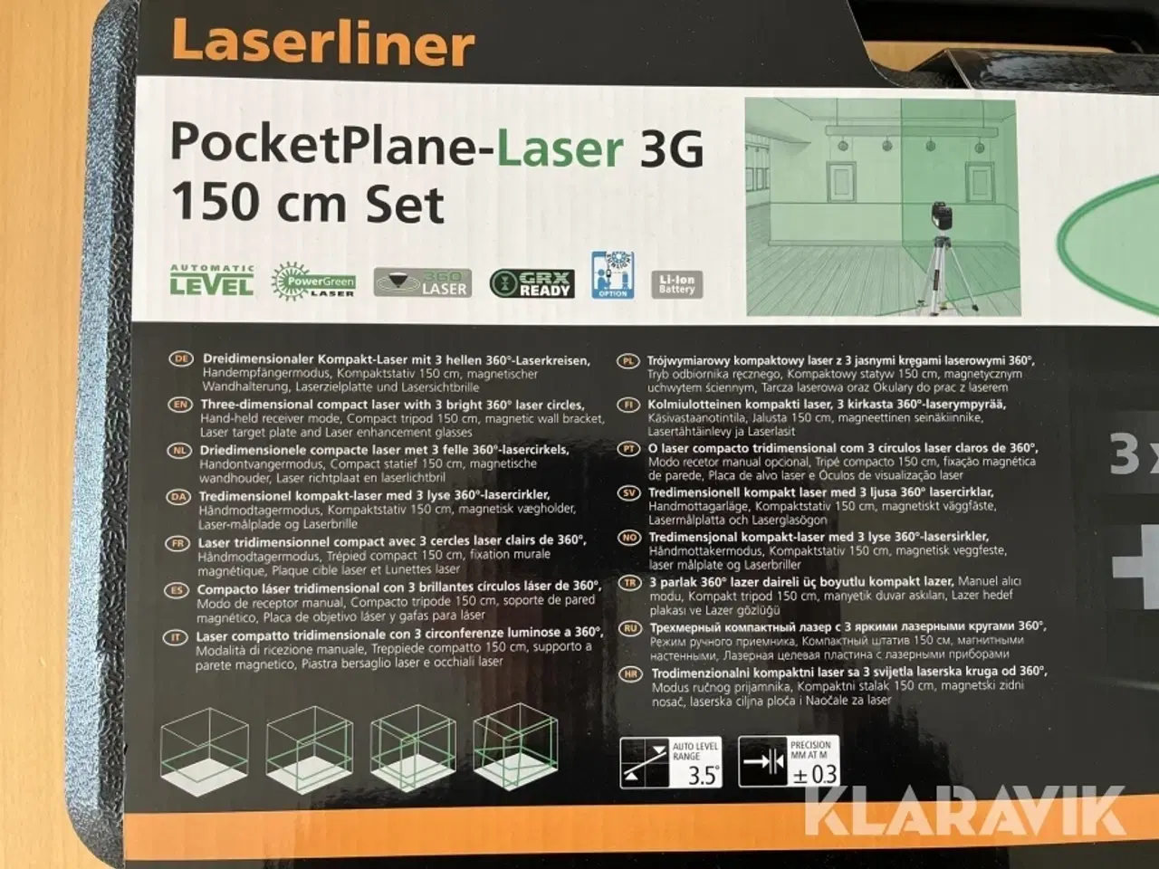 Billede 3 - Laserliner PocketPlane-Laser 3G 360 grader