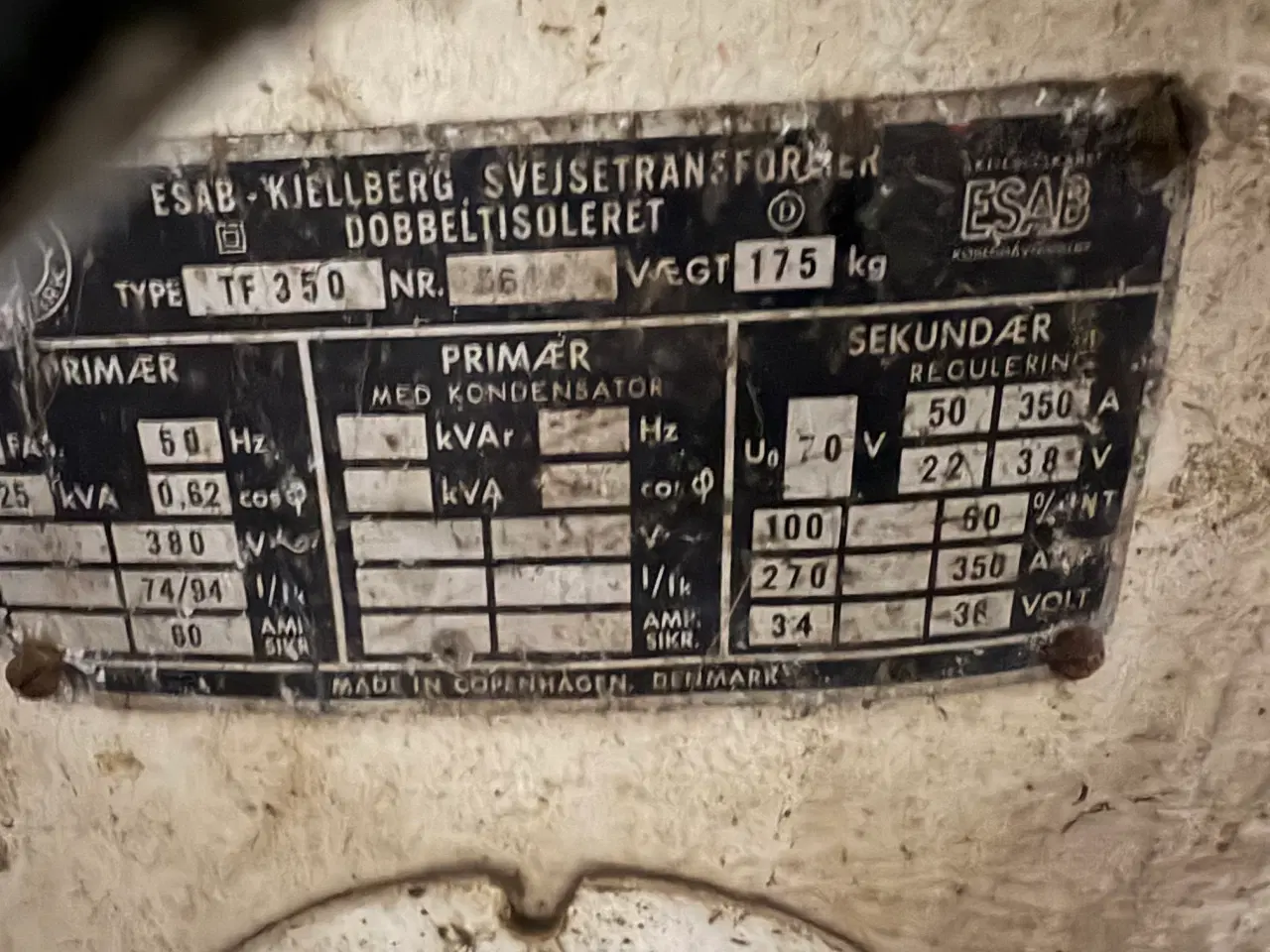 Billede 1 - ESAB svejseapparat 50 til 350 A