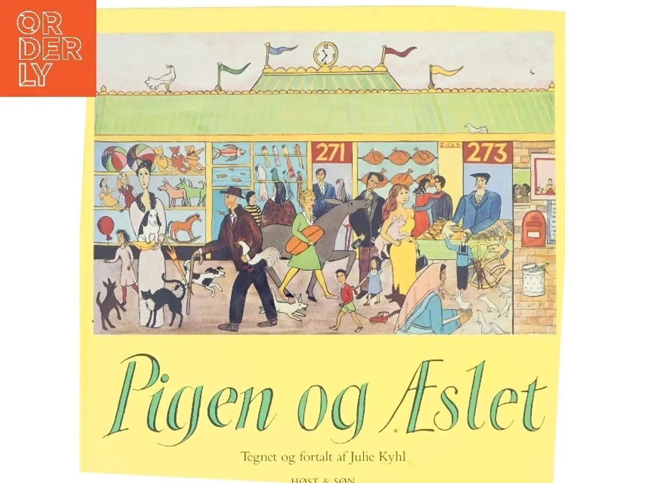 Billede 1 - Pigen og æslet af Julie Kyhl (Bog)