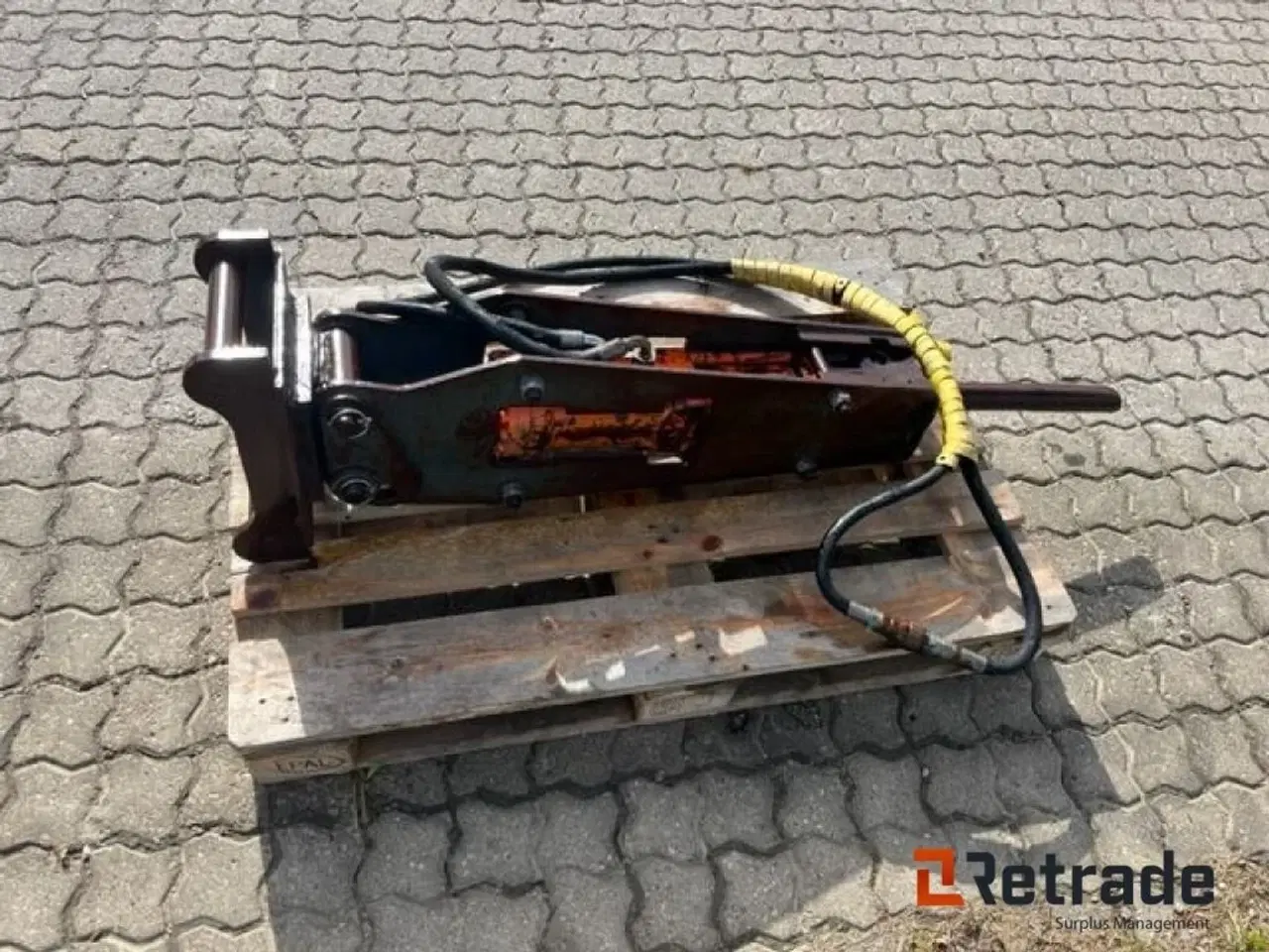 Billede 3 - - - - Hydrauisk Hammer til Minigraver / Hydraulic hammer for mini excavator