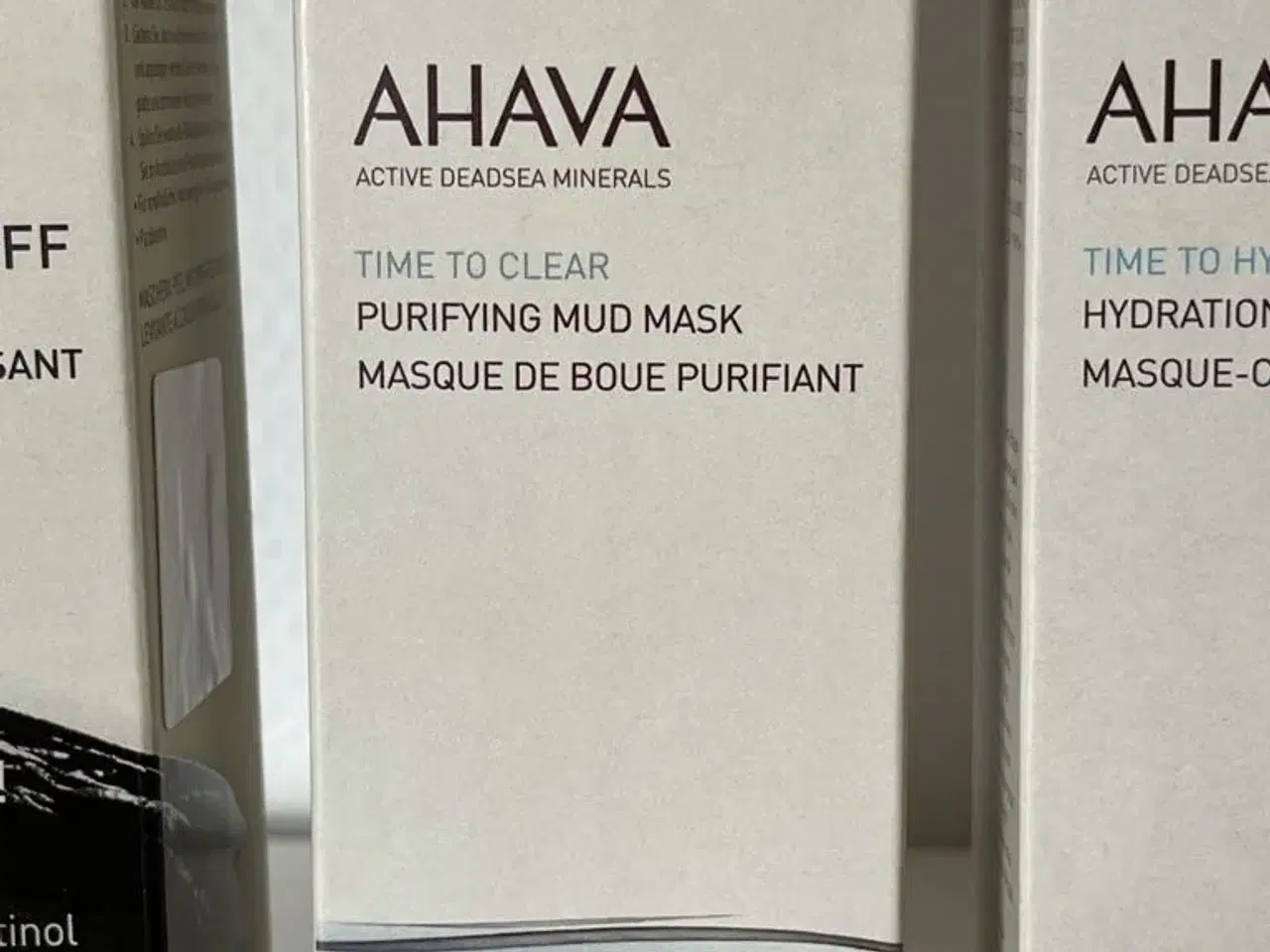 Billede 3 - Nye AHAVA Mask, Peel-off, Mud og Cream mask.