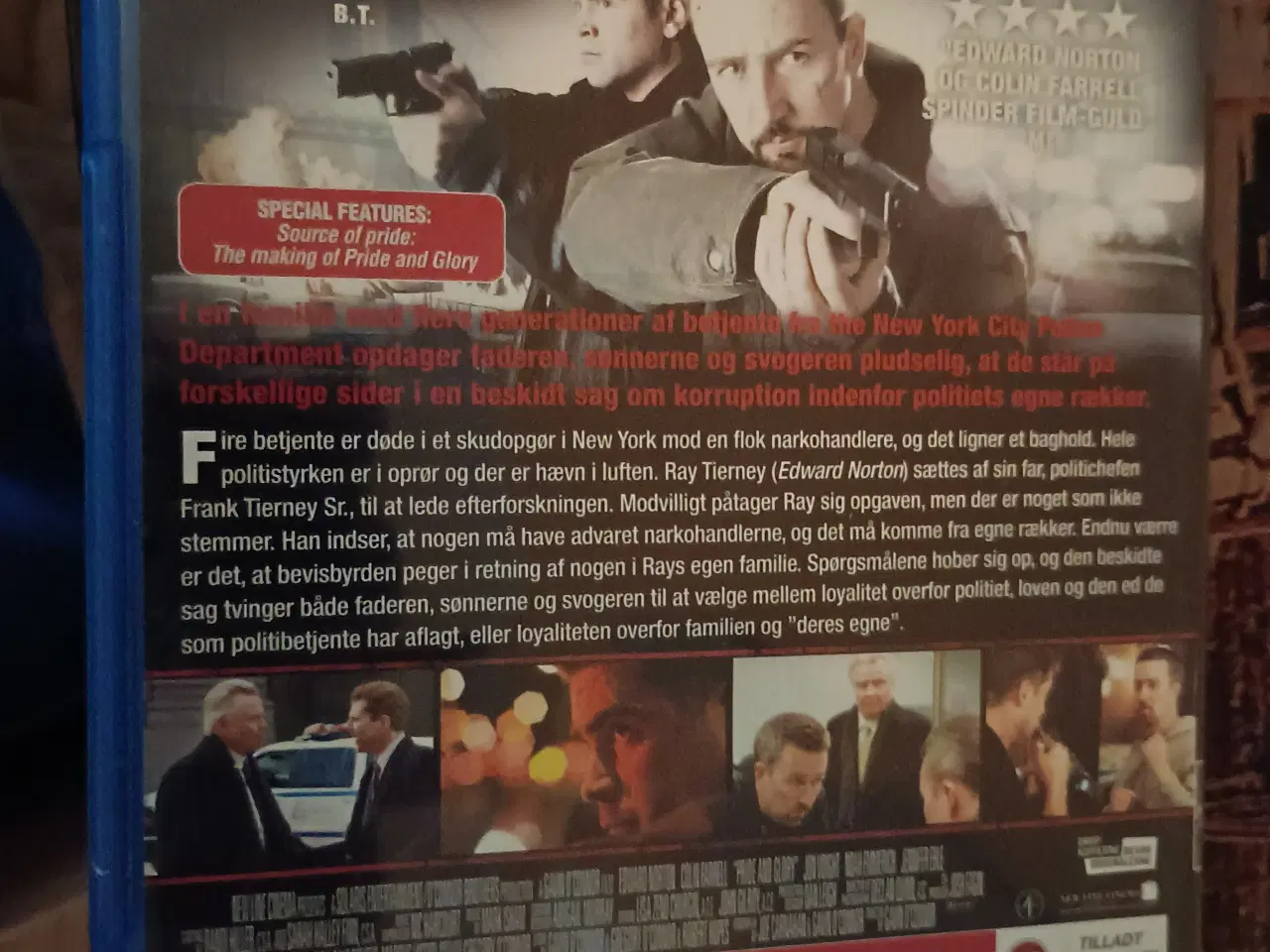 Billede 2 - Pride And Glory på Blu-Ray.