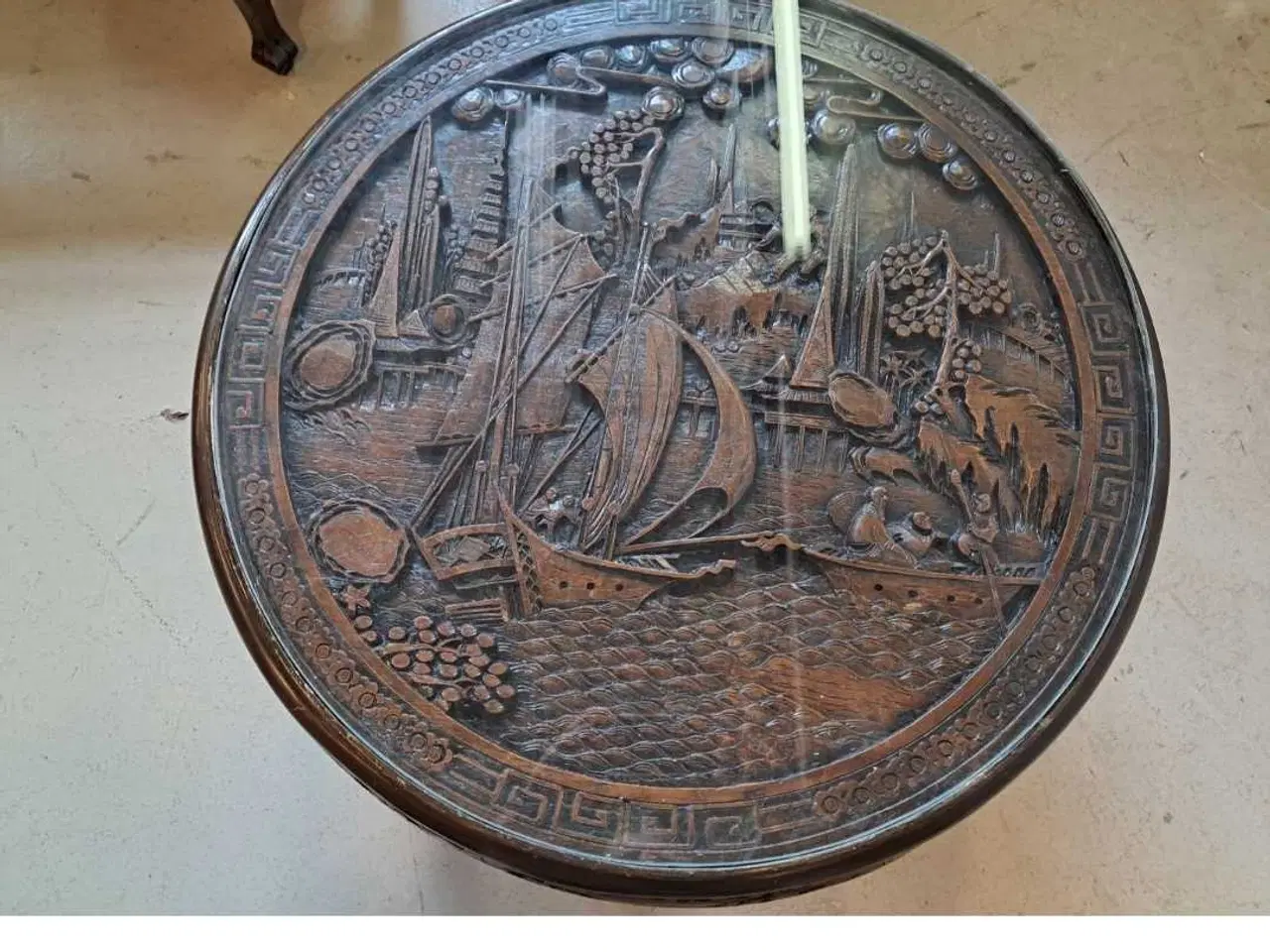 Billede 4 - kinesisk te bord med skamler