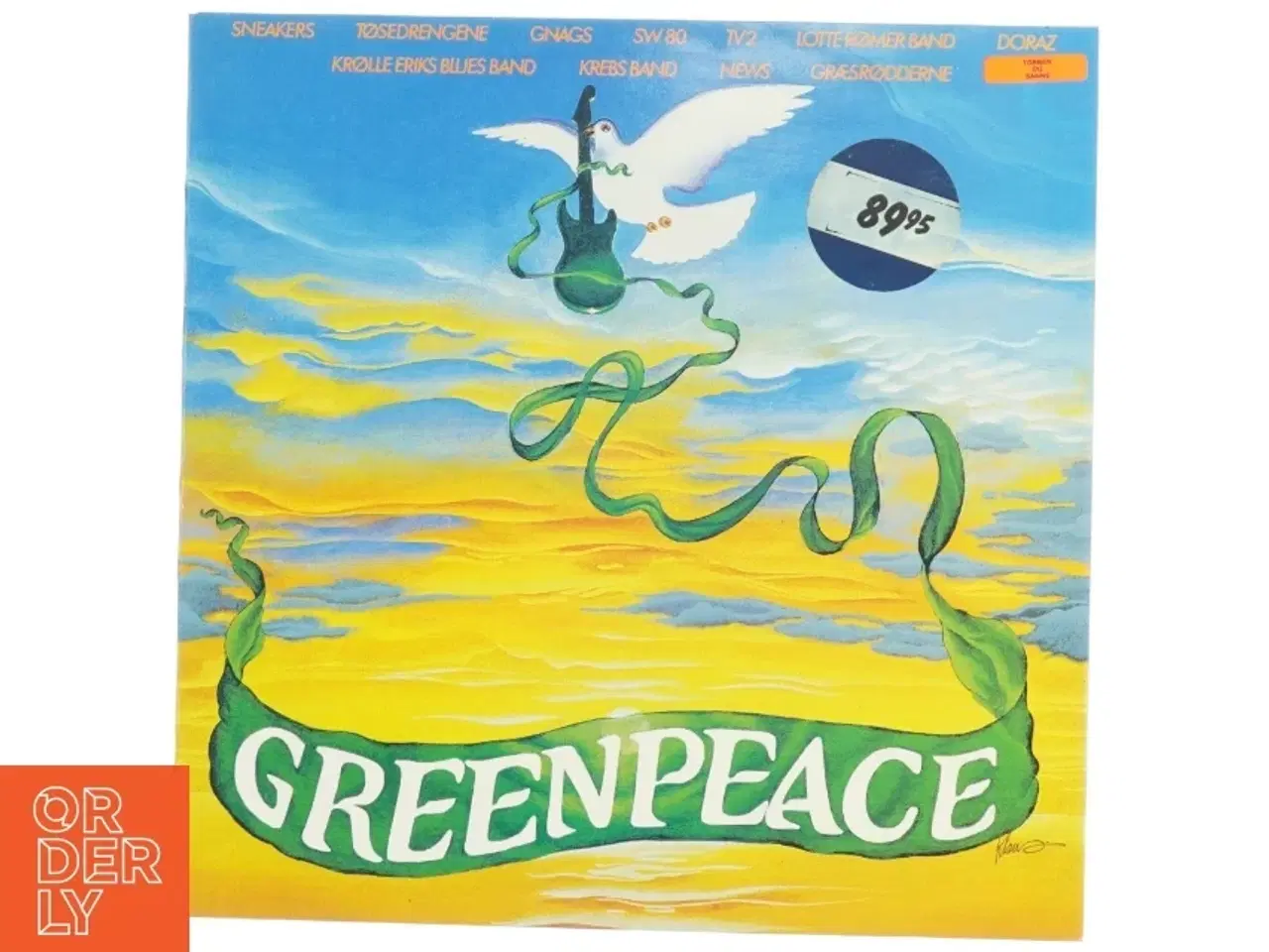 Billede 1 - Greenpeace vinylplade fra Greenpeace Records (str. 31 x 31 cm)
