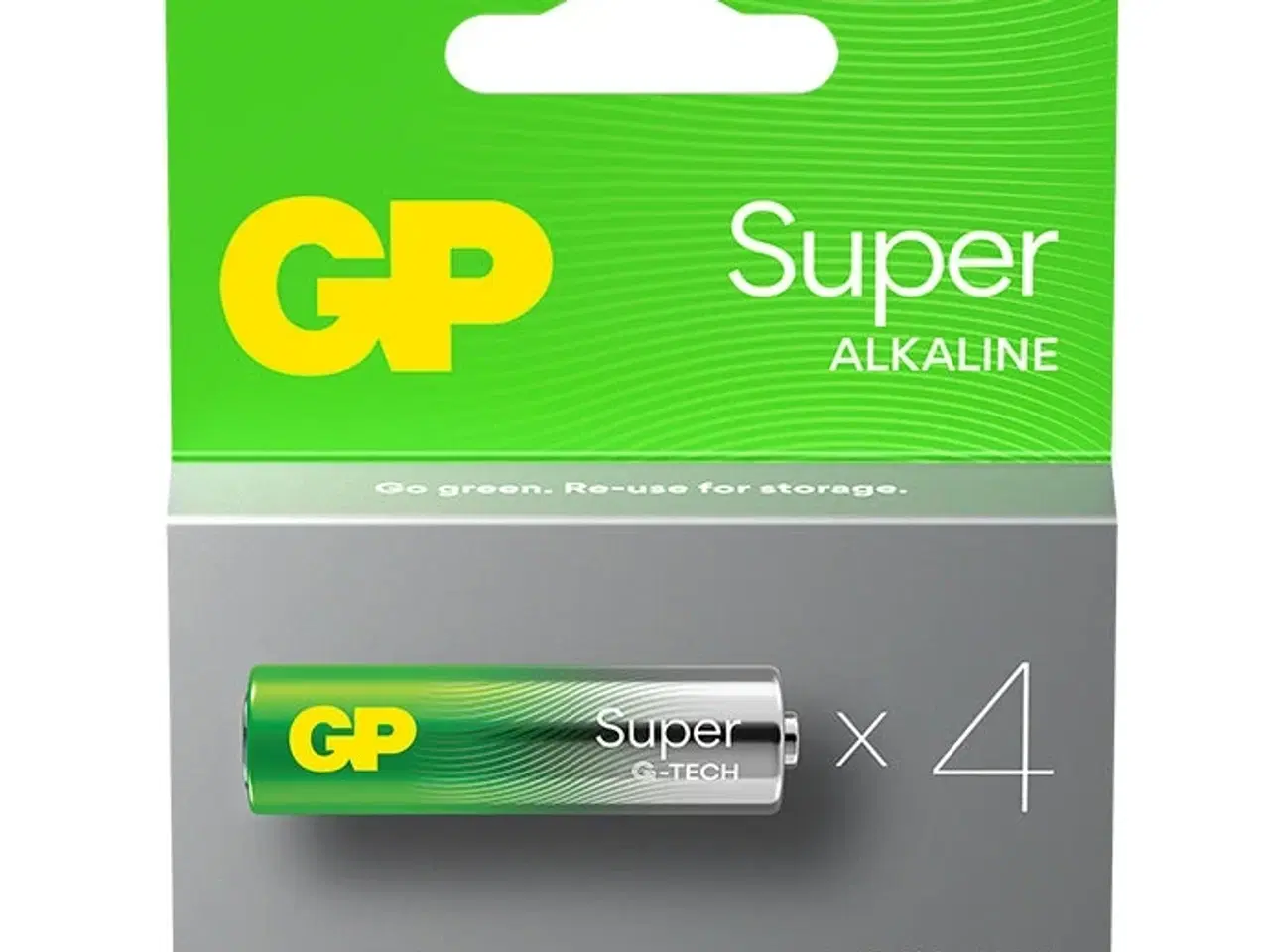 Billede 1 - GP Super Alkaline AA-batteri 15A/LR6 4-pak