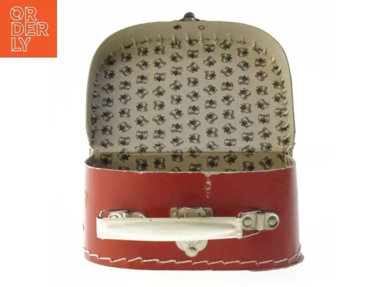 Billede 5 - Rød kuffert (str. 16x11,5 cm)