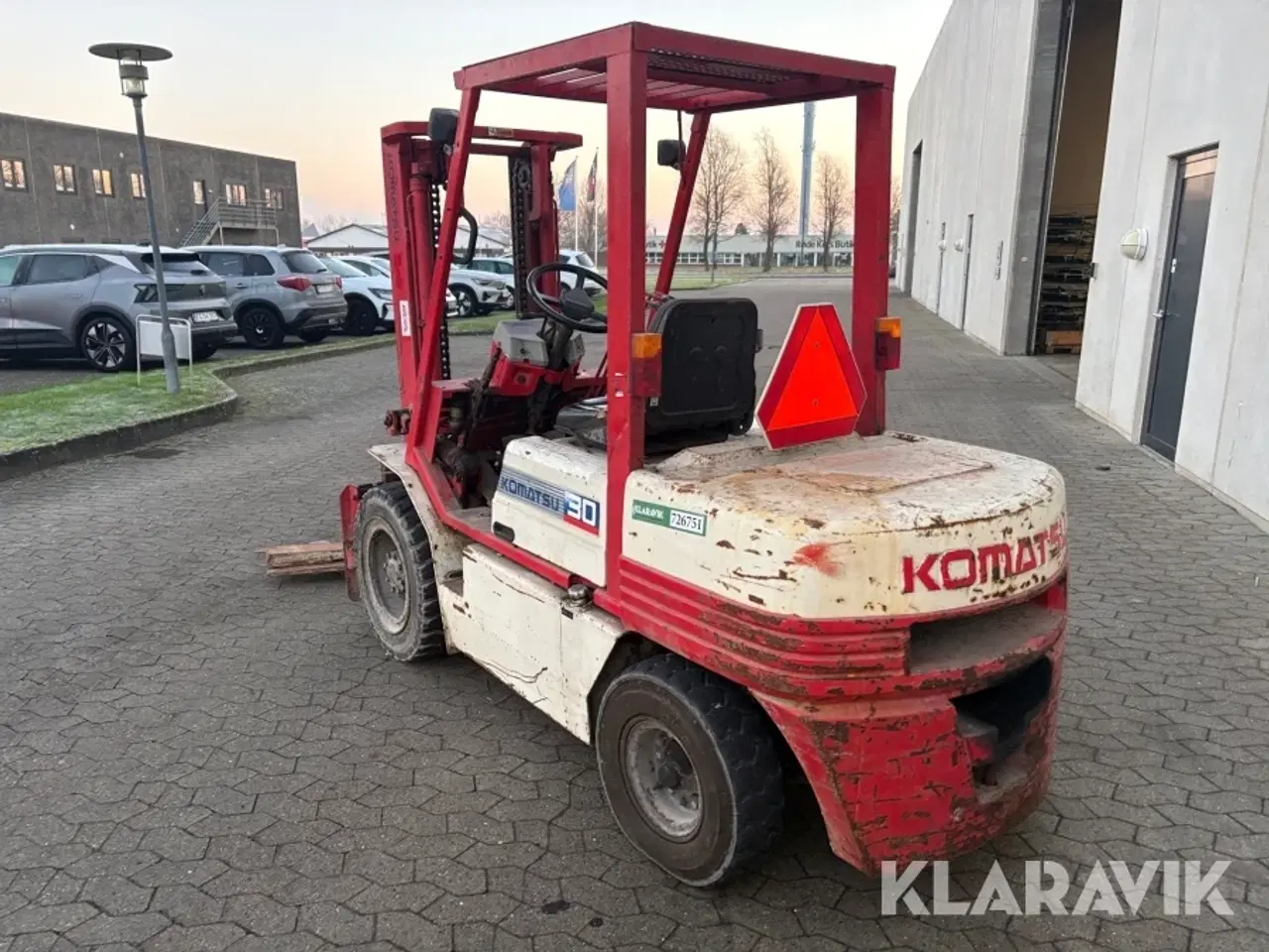 Billede 7 - Truck Komatsu FD30-11 inklusive 1,6 meter forlængere