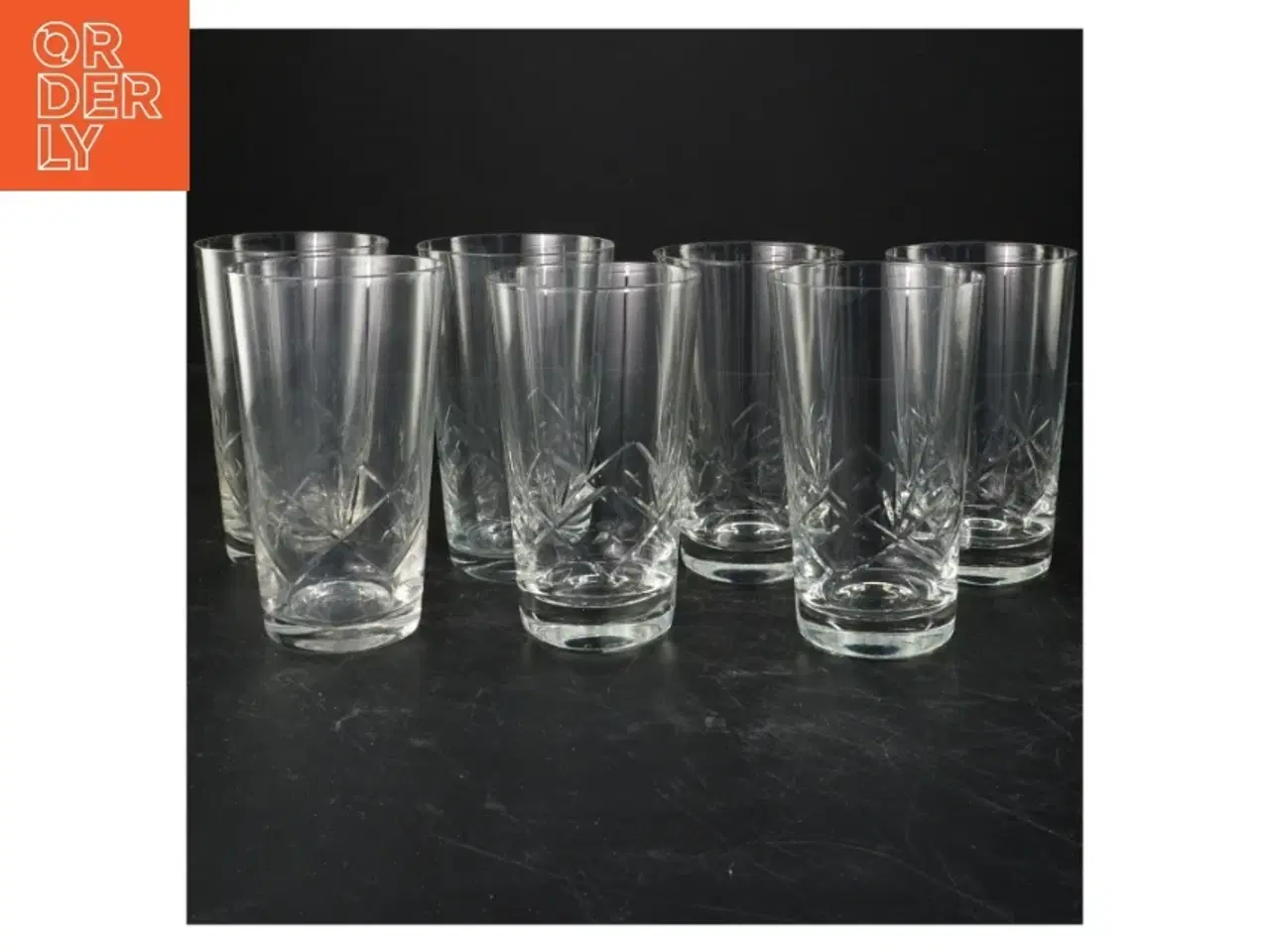 Billede 1 - Sæt med glas (str. 13x8 cm)