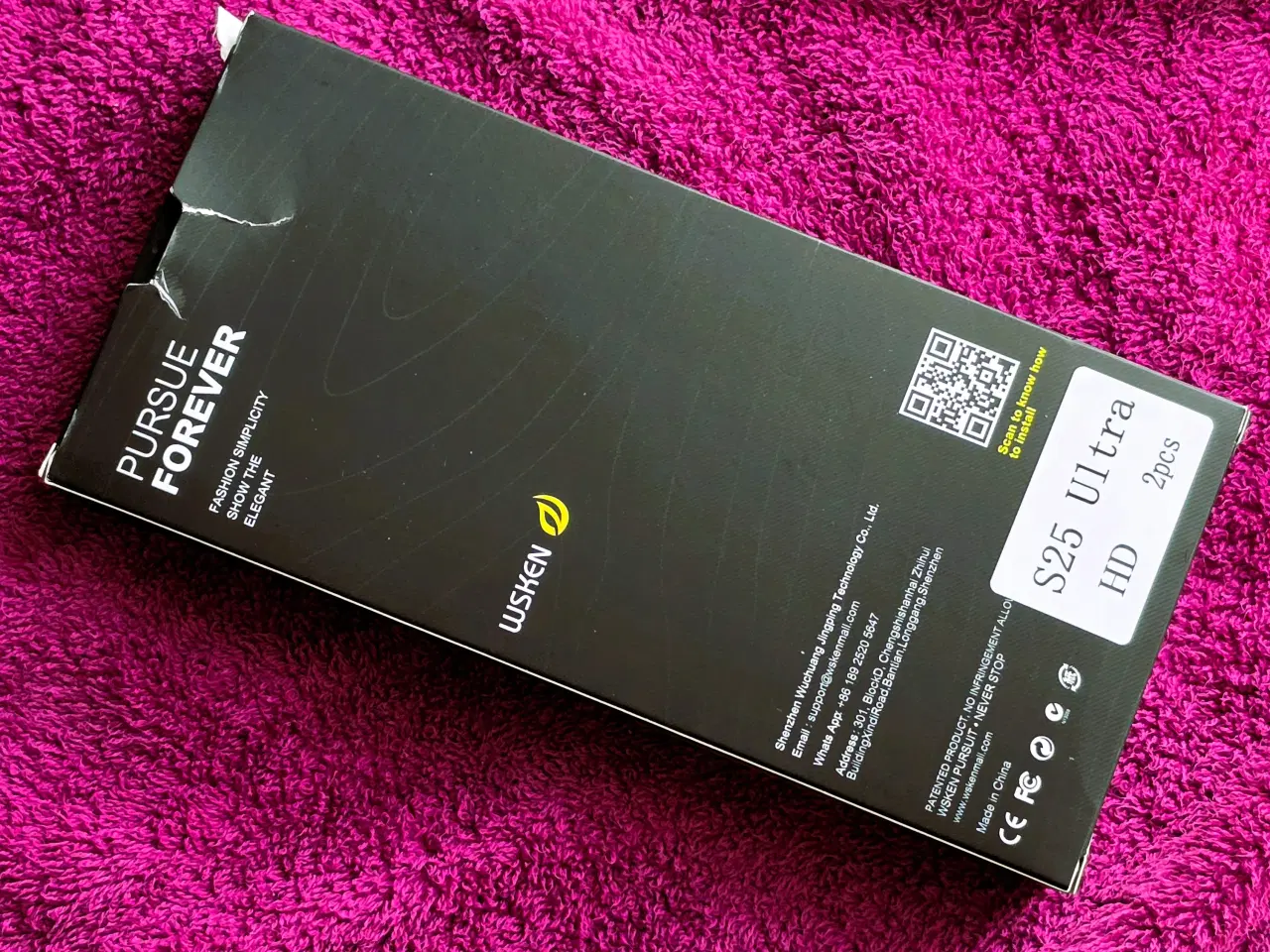 Billede 2 - SKÆRMBESKYTTER til Galaxy S25 Ultra