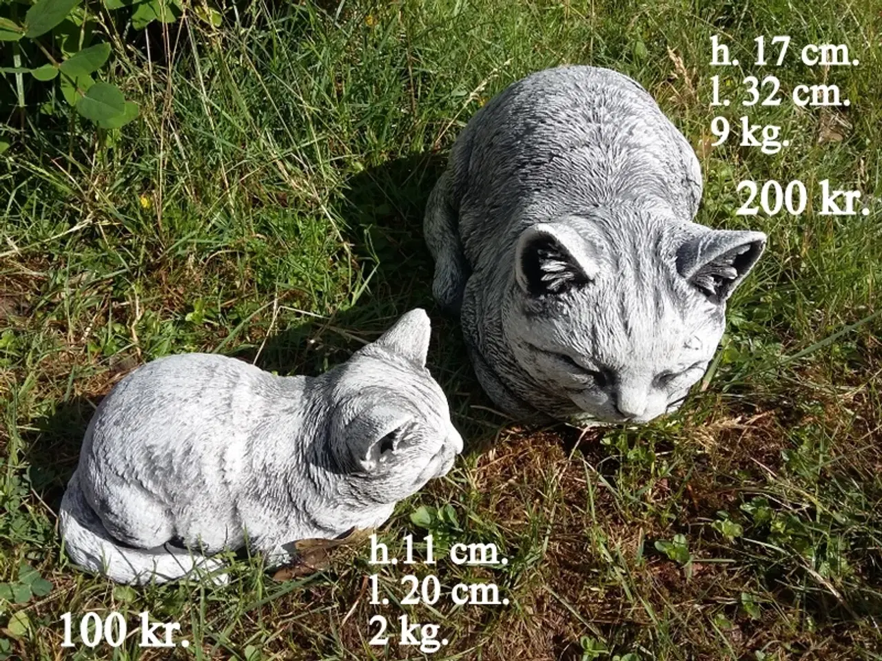 Billede 12 - 🐱 Havefigur – KATTE - mange modeller