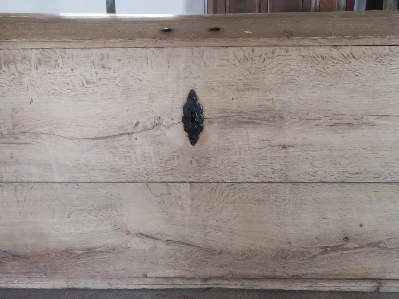 Billede 1 - Flot egetræskiste