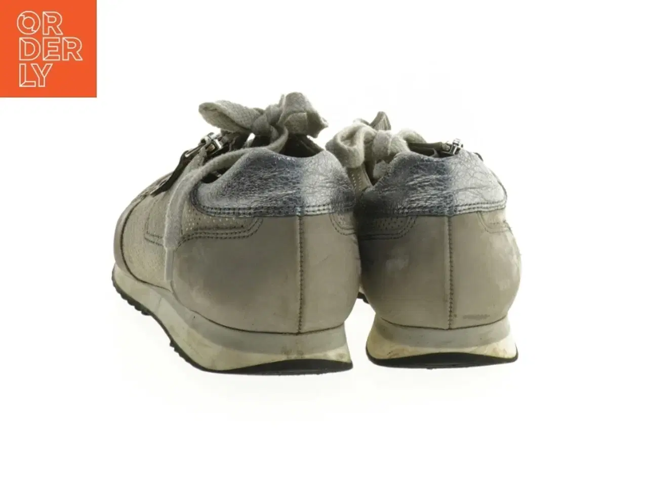 Billede 3 - Grå sneakers med lynlås fra Paul Green (str. 37 )