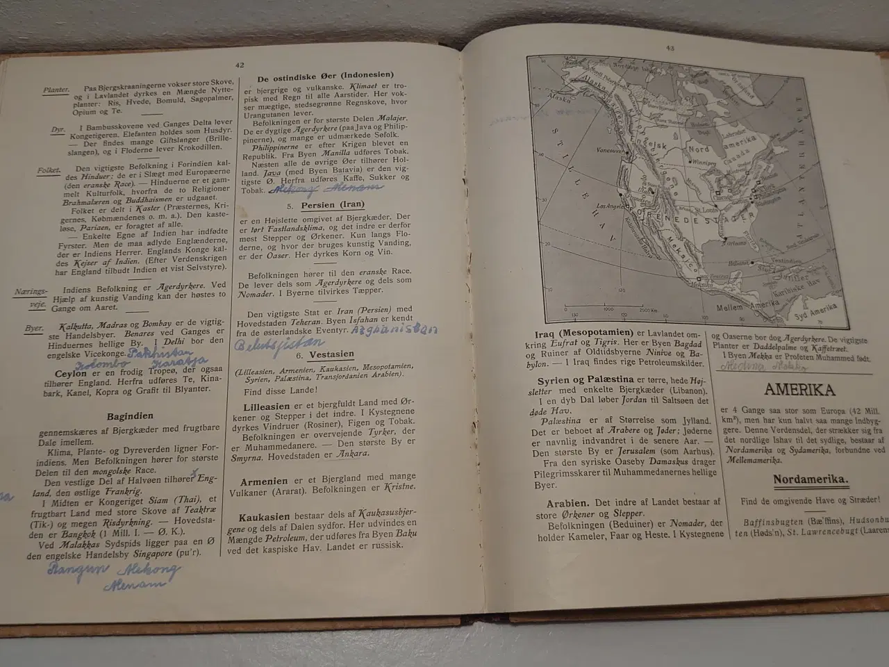 Billede 4 - Thorvald Nørlyng:Geografi for Folkeskolen. 1946.