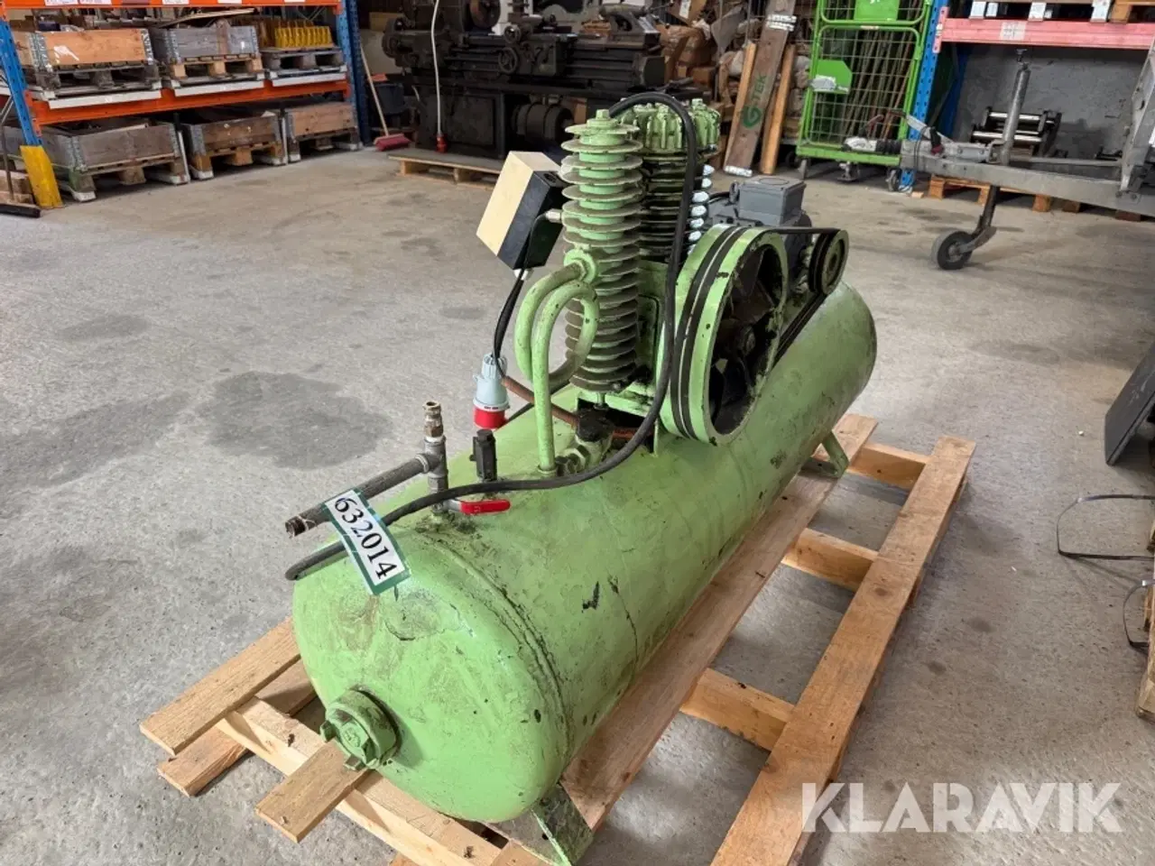 Billede 3 - Kompressor Sigurd Stenhøj 300 liter 11kg/cm2