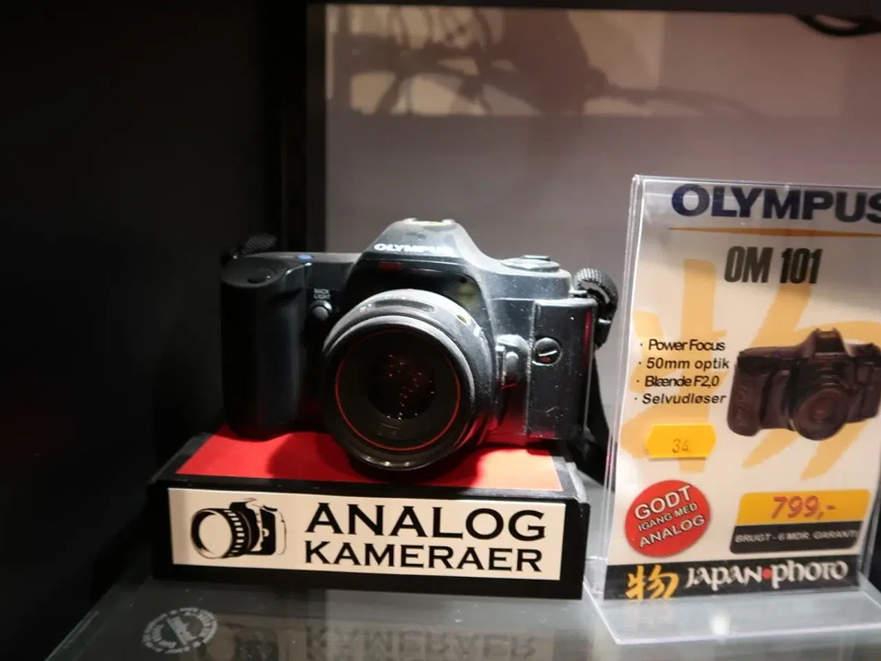 Billede 3 - Analog kamera OLYMPUS 0M 101