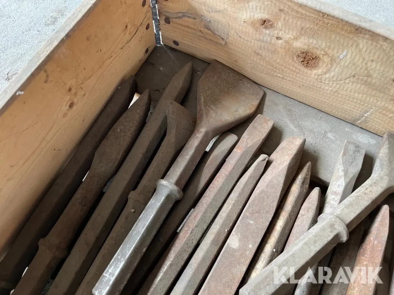 Billede 11 - Trykluftshamre mejsler